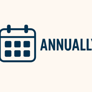 Annually subscription